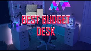 the ULTIMATE budget desk [upl. by Soirtemed780]