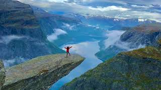 Best hike in Norway absolute must do  Trolltunga 🥾 [upl. by Narcho]