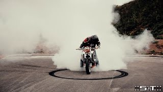 Honda CBR 900 Streetfighter Burnout aka GoPro Endurance Test [upl. by Lydell]