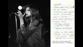 Mazzy Star  Live1990Cleveland unreleased song  ITS OVER  lyrics REUPPED [upl. by Hogen]