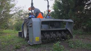 Baumalight MP348 Brush Mulcher  Swapping Rotating Teeth [upl. by Avan636]