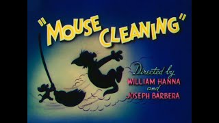 Tom amp Jerry  182  Mouse Cleaning 1948 Uncensored [upl. by Neeluqcaj]