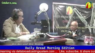 DWXI 1314 AM Live Streaming Monday  October 21 2024 dailybreadmorningedition [upl. by Bev]