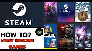 How to View Games that had been Hidden on Steam Search Hidden Games on Steam on Your Device 2024 [upl. by Yttap510]