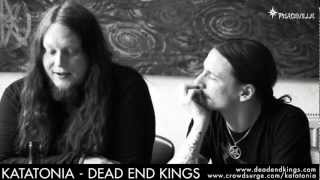 Katatonia  Discuss the Epic Kings amp Idols amp Dead Ends of Europe 2012 tours [upl. by Nerradal6]