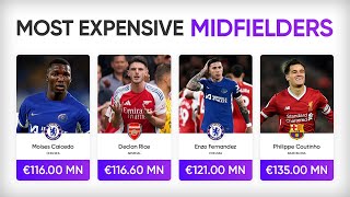 Most Expensive Midfielders [upl. by Odlauso]