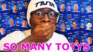 SO MANY TOTY PLAYERS IN 1 PACK OPENING [upl. by Pears]