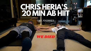 We Tried Chris Herias 20 Min AB Workout [upl. by Burgess]