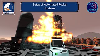 Stationeers  Make the New Rockets Automated Sort of  Tutorial [upl. by Lyford268]