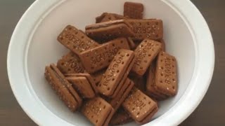 Bourbon Biscuit Cake  3 ingredients Eggless Biscuit cake recipe without oven [upl. by Cini285]