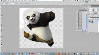 Photoshop Tutorial  Creating a Transparent Background with the Layer Mask [upl. by Ayidah]