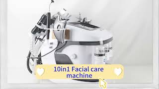 Hydrafacial 10 in 1 Multifunction Black Pearl Hydra Water Dermabrasion Bubble Oxygen Facial [upl. by Roht]