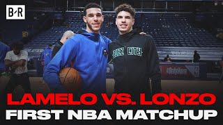 LaMelo vs Lonzo Balls First Matchup In NBA  Best Highlights [upl. by Esina562]