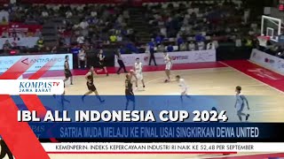 Satria Muda Akan Bertemu Pelita Jaya di Final IBL All Indonesia [upl. by Ydda]