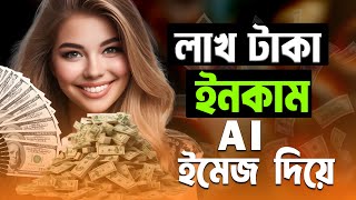 লাখ টাকা ইনকাম Ai ইমেজ দিয়ে  AI ছবি দিয়ে টাকা ইনকাম  Earn money by selling Ai images [upl. by Aubarta]