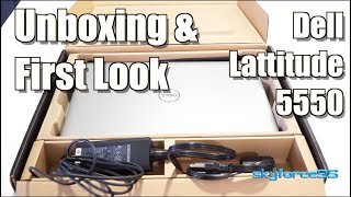 Dell Lattitude 5550 Laptop Unboxing and First Look [upl. by Ragnar]