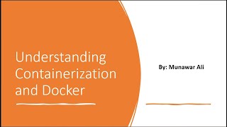 Whats Containerization   Containerization with Docker A Comprehensive Guide [upl. by Annelg]