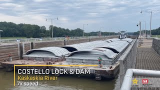 Jerry F Costello Lock amp Dam [upl. by Kareem]