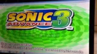 Sonic Advance 3  SUPER Sonic HYPER SonicCheat [upl. by Brandt]