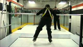 Hockey Treadmill Training Infinity Ice PFi8750H wmv [upl. by Urbannai10]