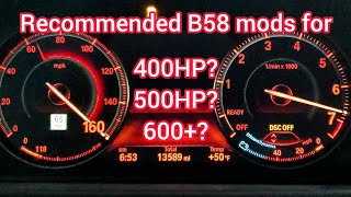 Guide to B58 Tuning quotStagesquot and Recommended Upgrades [upl. by Noillid612]