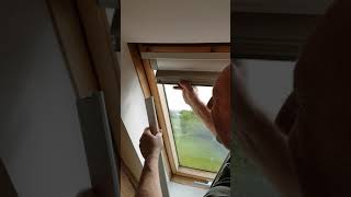 Replacing a Velux blindand where to find the code [upl. by Edholm303]