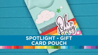 FSJ Product Spotlight Gift Card Pouch Die Easy How To [upl. by Hiett]