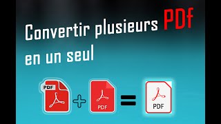 COMMENT convertir plusieurs fichiers PDF en un seul avec FORMAT FACTORY [upl. by Coad904]