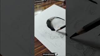 𝐔𝐧𝐜𝐨𝐧𝐝𝐢𝐭𝐢𝐨𝐧𝐚𝐥 𝐋𝐨𝐯𝐞 💞 art graphite graphiteportrait drawing sketchgraphitepencildrawingartist [upl. by Scheer]