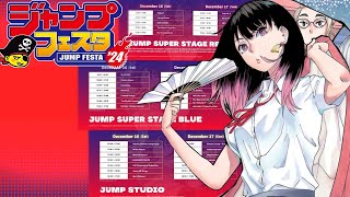 Jump Festa 2024 FULL Stage Schedule [upl. by Notfa183]