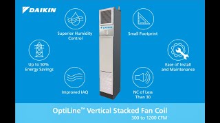 OptiLine™ Vertical Stacked Fan Coil [upl. by Cristie]