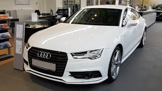 2017 Audi A7 Sportback 30 TDI quattro 218hp  Visual Review [upl. by Laud]