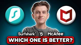 Surfshark vs McAfee Which VPN is Better [upl. by Jillene209]