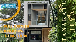 TANAKAYU JIVA BSD Lebar 5 Review rumah full furnish [upl. by Ceevah]