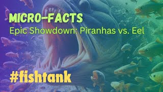 Epic Showdown Piranhas vs Eel in a Fish Tank [upl. by Waers]