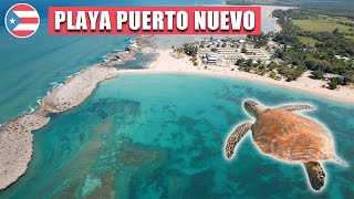 🇵🇷 NOW THIS IS PARADISE Puerto Nuevo Beach  Vega Baja Puerto Rico Best Beaches in Puerto Rico [upl. by Yl752]