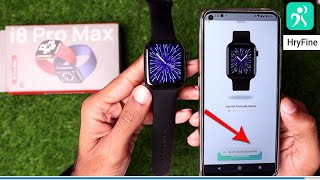 i8 Pro Max Smartwatch App Download and Setup [upl. by Tadeo]