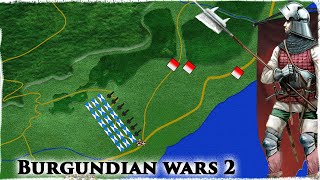 The Battle of Grandson 1476  Burgundian Wars Pt 2 [upl. by Anial]