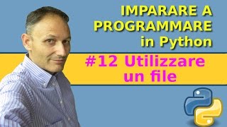 12 Utilizzare un file  Esercizio maschio o femmina  Imparare a programmare in Python [upl. by Akceber]