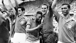 Brasil 5 Suecia 2  FINAL Mundial 1958 [upl. by Anwahsit244]