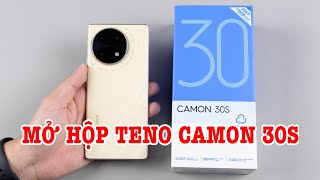 Mở hộp Tecno Camon 30S Chip Helio G100 thiết kế đẹp tầm giá rẻ [upl. by Maximilian706]