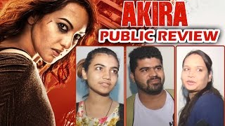 AKIRA Movie  PUBLIC REVIEW  Sonakshi Sinha [upl. by Lauren]