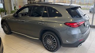 MERCEDES GLC 2023  FIRST LOOK amp walkaround AMG Line [upl. by Eseeryt]