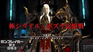 【FF14】極シタデル・ボズヤ追憶戦 Memoria Misera Extreme 制限解除 ガンブレイカー視点（ガ・戦・召） GNB・WAR・SMN  3人 trio Patch628 [upl. by Esela]