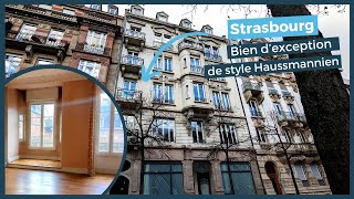 Appartement style Haussmannien de 180m2 à Strasbourg [upl. by Kirrad]