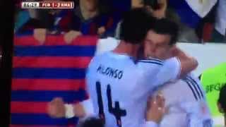 Bale Insane Pace Goal v Barcelona  Copa Del Rey Final 2014 [upl. by Jaye752]