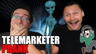 AREA 51 EPIC TELEMARKETER PRANK [upl. by Ledniahs]