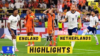 Netherlands Vs England Highlights Watkins Last Minute Goal Takes England To Final Beat NED By 21 [upl. by Niuqaoj]