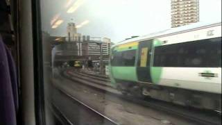 Gatwick Express Gatwick Airport to Victoria Station [upl. by Nashom80]