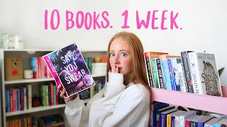 I tried to finish my ENTIRE September TBR in 1 week 😅 [upl. by Legim]